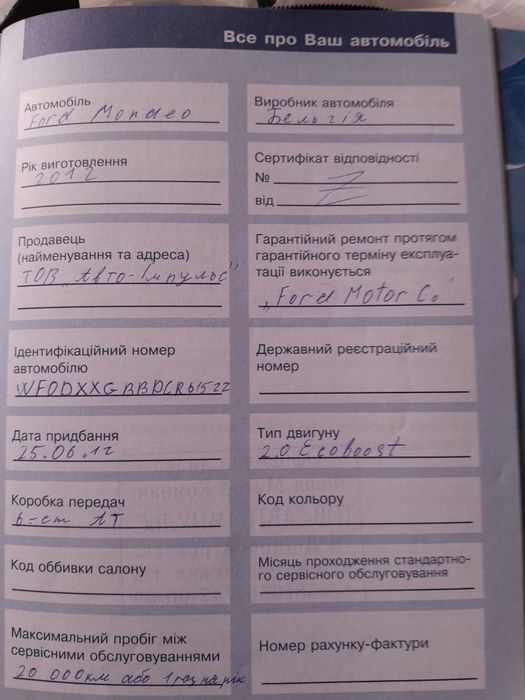 Форд мондэо на запчасти