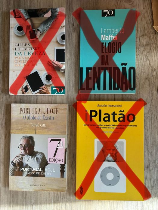 Livro  Portugal Hoje , O Medo  de Existir - José Gil