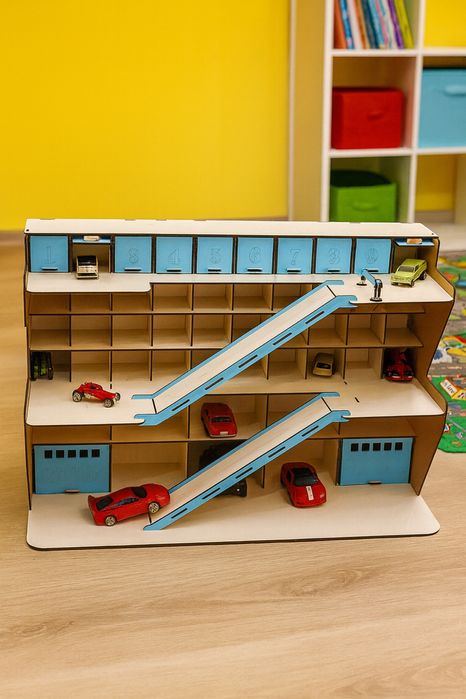 Паркінг для машинок, дитяча парковка, hotweels