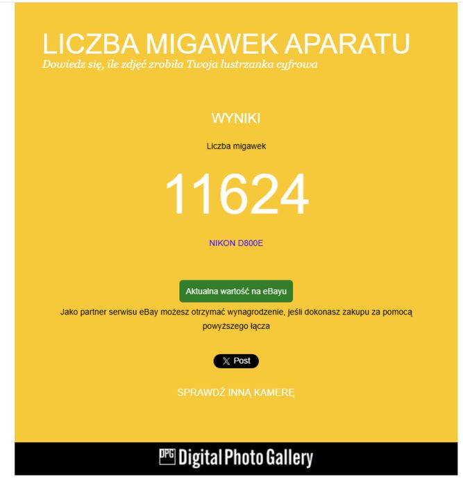 Nikon D800E + Grip MB-D12 MIGAWKA 11624