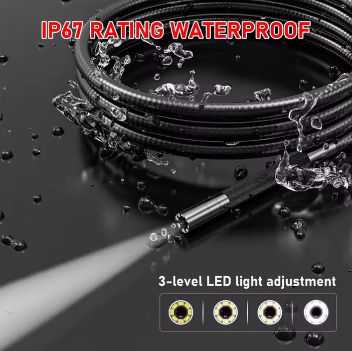 ‼️Поворотний ендоскоп•3,9 мм•1 м‼️