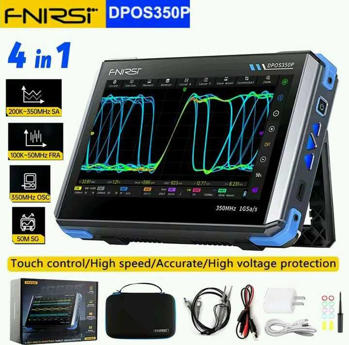 Fnirsi 2C53P, DPOX180H, DPOS350P, 1013D, 1014D осцилограф