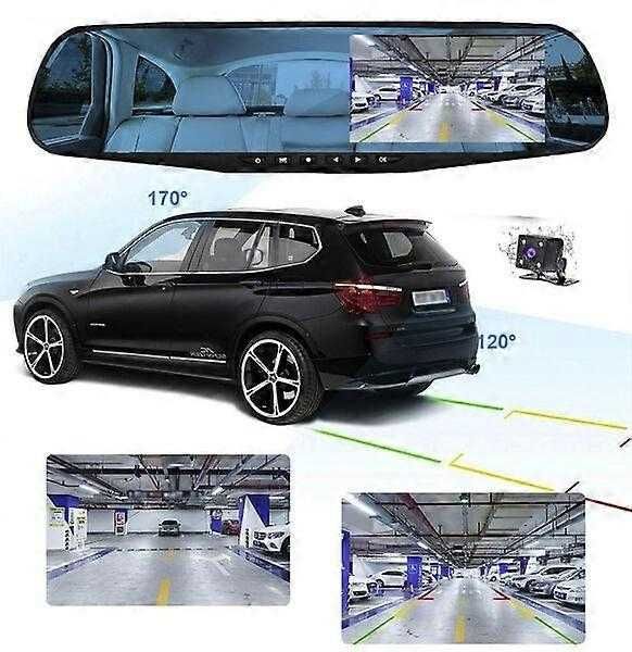 Espelho retrovisor com 2 camaras