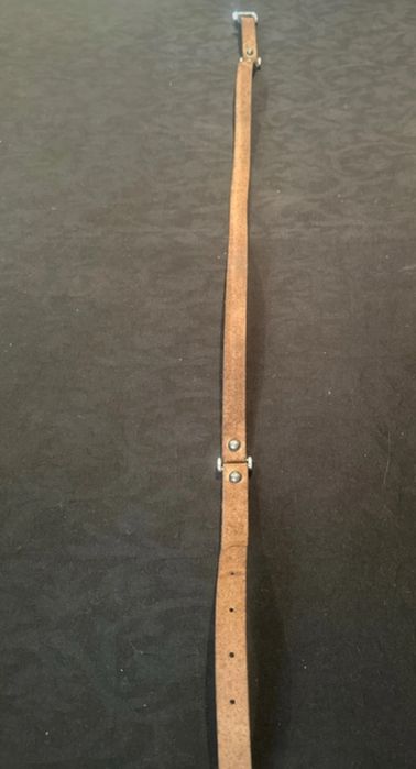 Cinto castanho dobrável