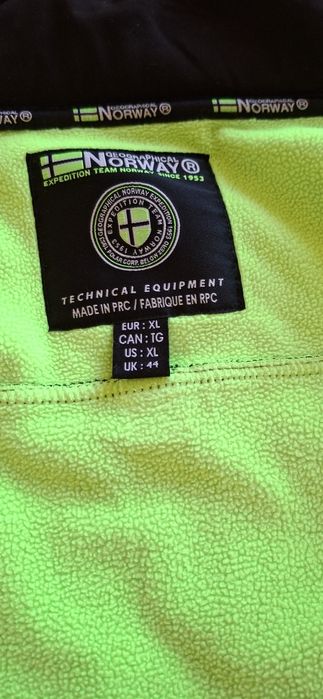 Куртка чоловіча  розм.XL.Geographical Norway(софтшел)