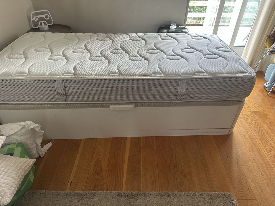 Cama sommier solteiro 190X90