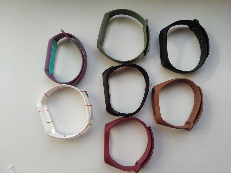 ремешки для фитнес-браслета Mi Smart Band 7, 6, 5