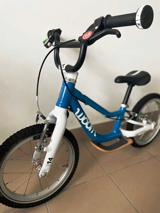 Rower biegowy WOOM 1 Plus niebieski