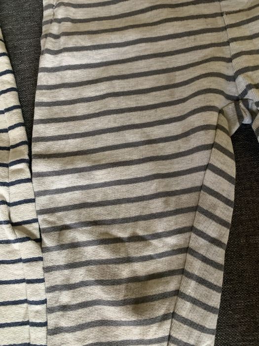 Dwupak Spodnie dresowe marynarskie w paski 86