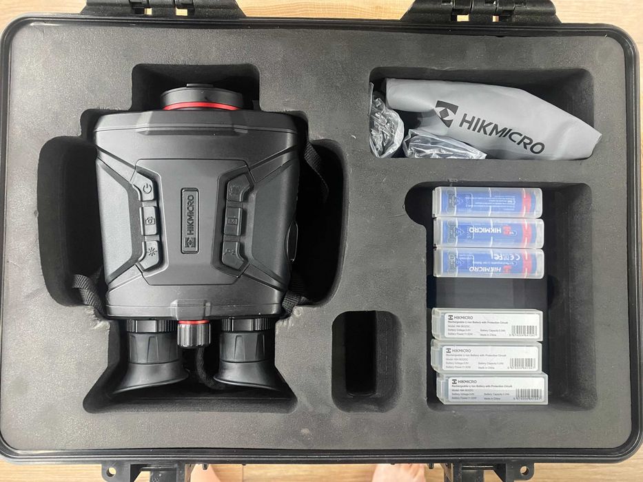 3W1 Hikmicro RAPTOR RQ50 L 850NM LRF/ Termo + Nokto + Lornetka dzienna