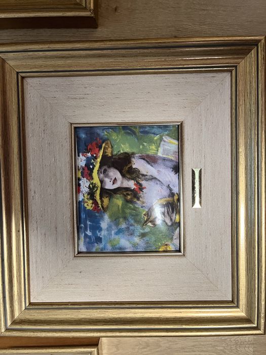 Lote de 4 quadros