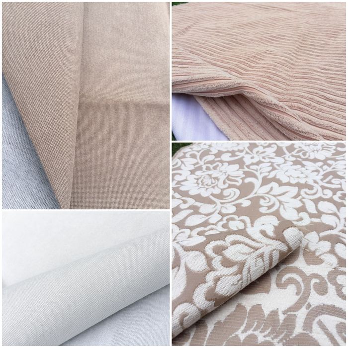 Залишки тканин микророгожка, велюр, жакард меблева тканина