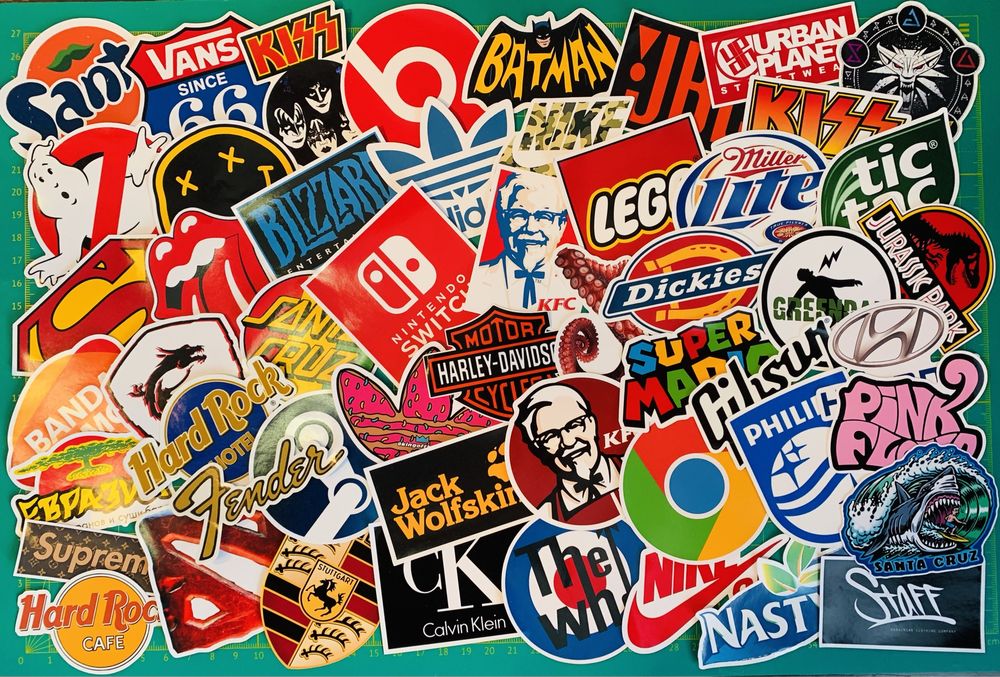 Стікери / стікерпаки Star wars Breaking bad ЛОГО канабіс МАРВЕЛ бренди