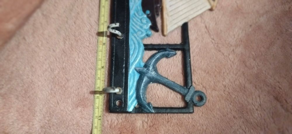 Cabide de ferro furjado