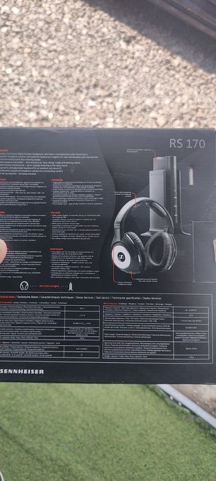 Sennheiser RS170 słuchawki bezprzewodowe OKAZJA