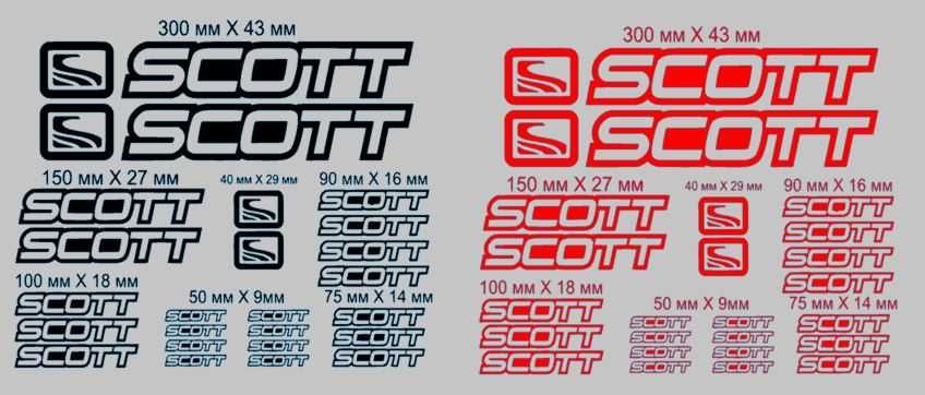 Комплект наклейок на велосипед