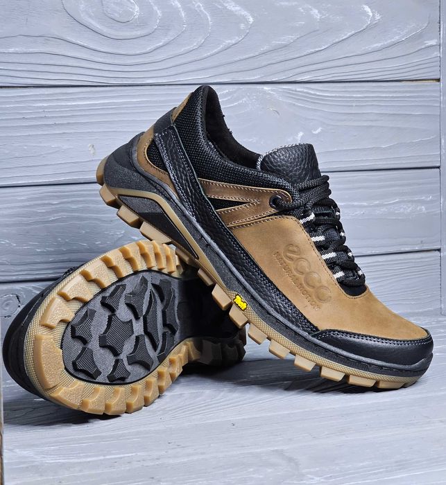 39-50р! Кожаные мужские черные коричневые прошитые широкие кроссовки!!