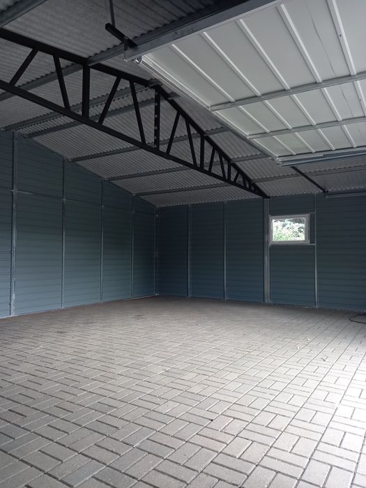 Garaż blaszany  szybki czas realizacji