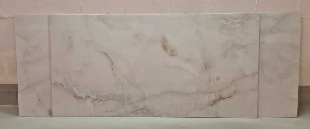 Kafelki płytka podłogowa gres szkliwiony Egen Logan Snow 60x120cm
