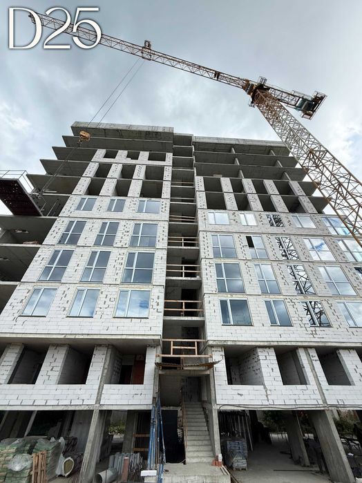 Квартира від забудовника у розтермінування жк D25 продаж 53 м2