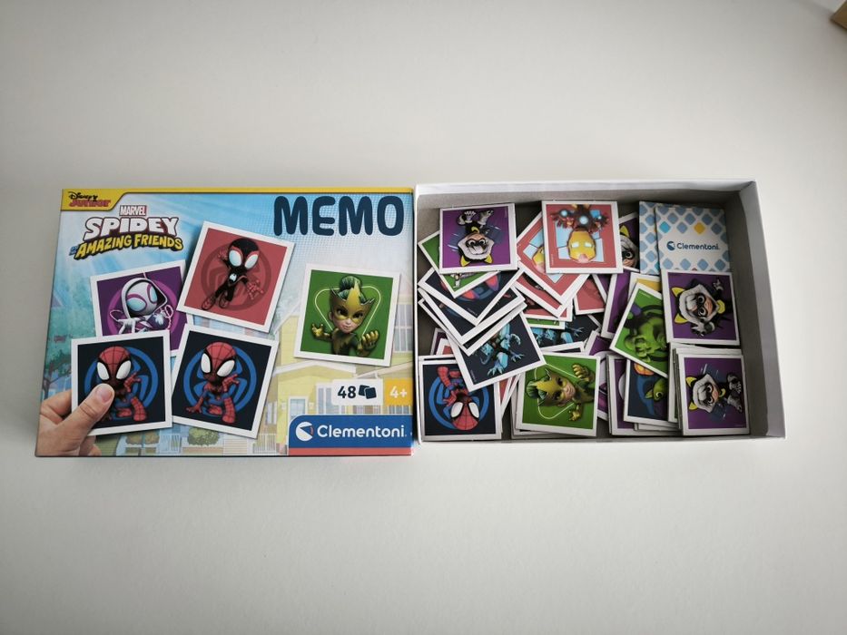 Jogo da memória - spidey e os seus amigos
