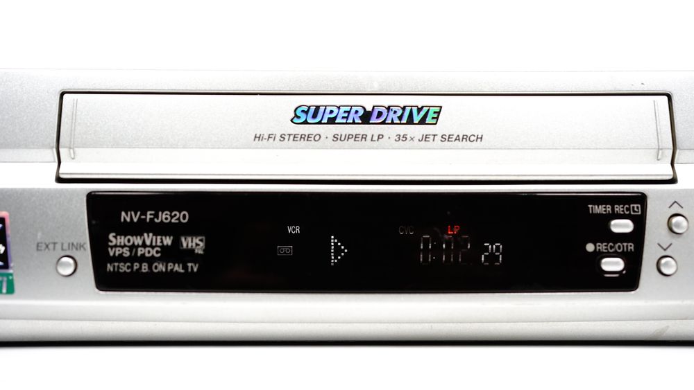 VCR Panasonic NV-FJ620 Magnetowid VHS * Odtwarzanie S-VHS * INDEX 6-gł