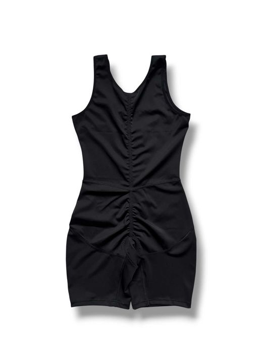Kombinezon modelujący body shaper czarny z nogawkami M