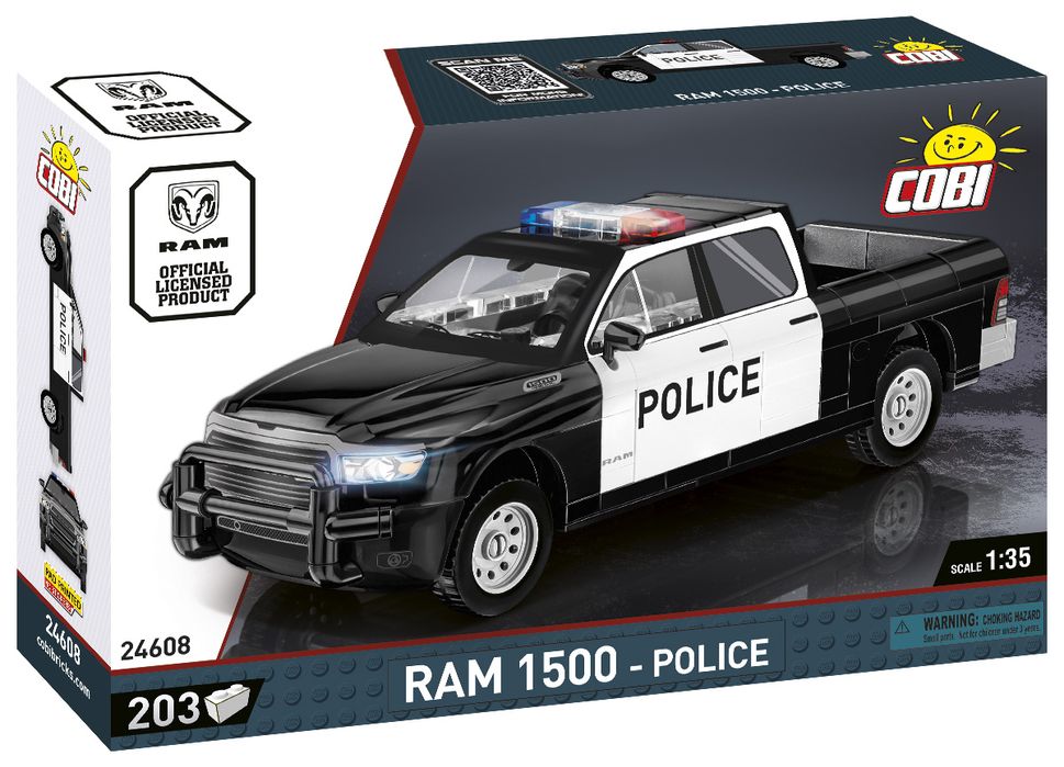 Klocki Cobi 24608 Samochód Ram 1500 Policja