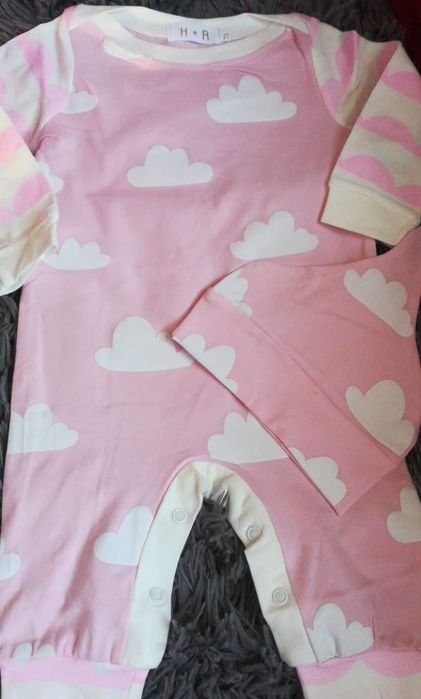 Conjunto algodão 3-6meses