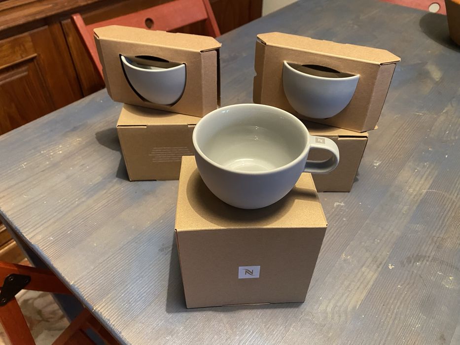 3 chavenas barista nespresso capuchino