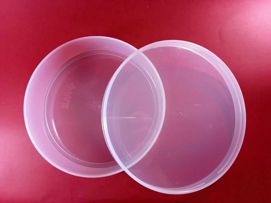 3 Caixas em plástico rígido 1€