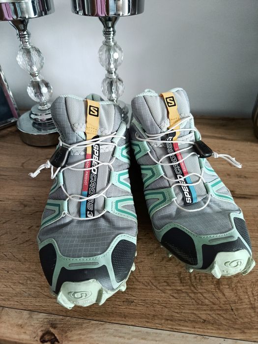 Buty Salomon speed cross 3 miętowe 40 i 2/3