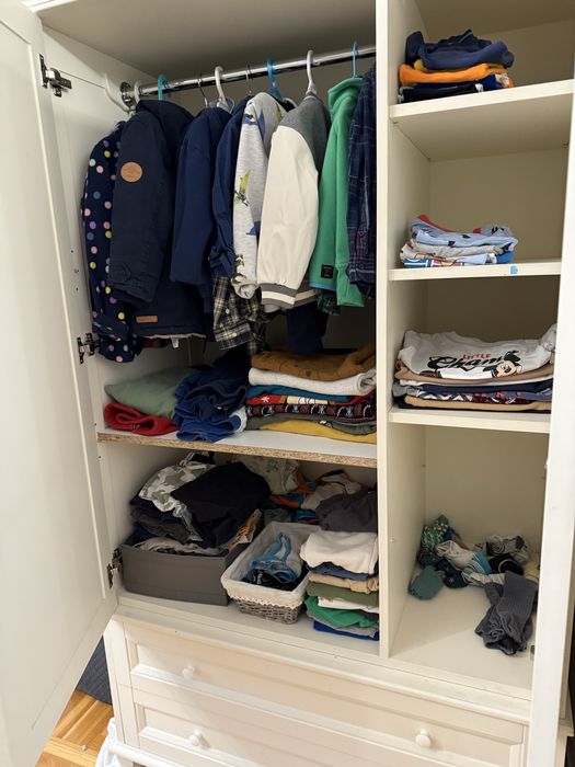 Szafa + kufer pokój dziecięcy