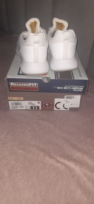 Buty Skechers Work Squad białe 41
