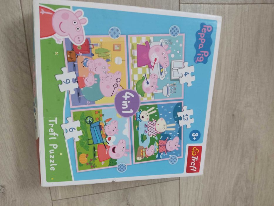 Puzzle Świnka Peppa 3+