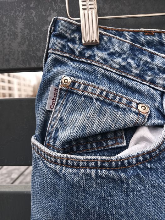Carhartt spodnie dżinsowe damskie