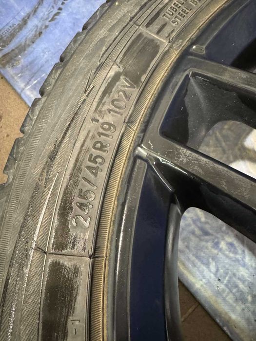 Колеса диски резина R19 AMG Mercedes-Benz S 222 Різноширокі