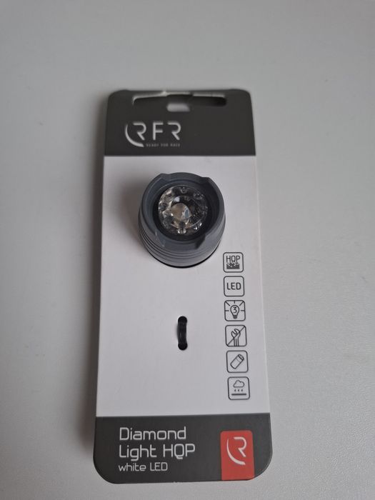 Lampka rowerowa Cube Led przednia światło białe