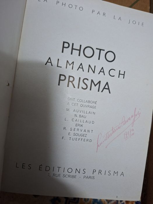 Almanaques franceses de fotografia