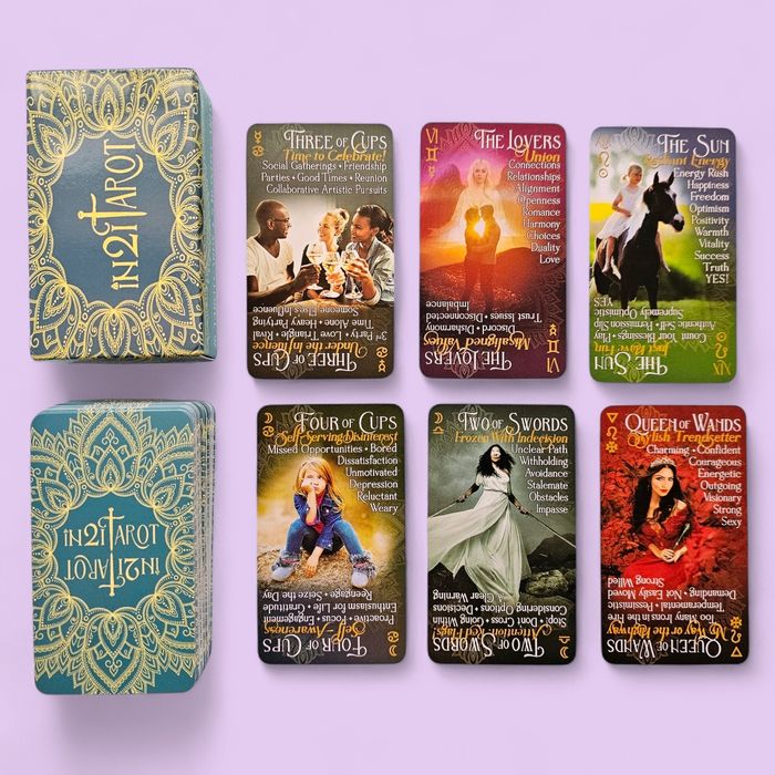Baralho de Tarot c/ palavras-chave