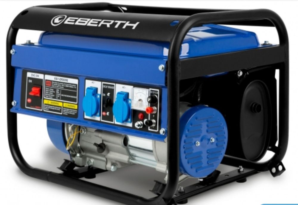 Генератор бензиновий EBERTH 3000W (В НАЯВНОСТІ)