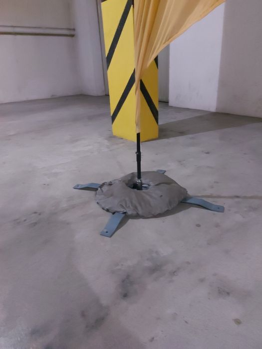 Base para flying banner