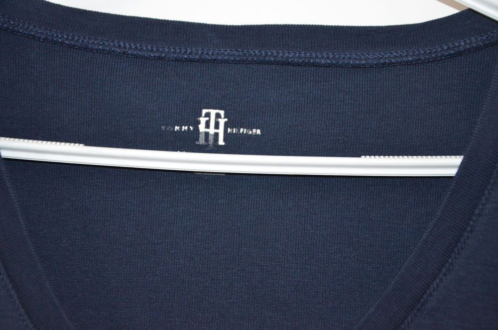 granatowy t-shirt Tommy Hilfiger r. 48/50