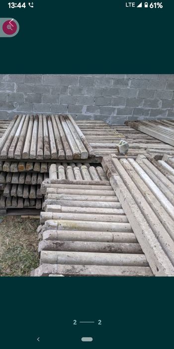 Продам залізобетонні стовпчики бу