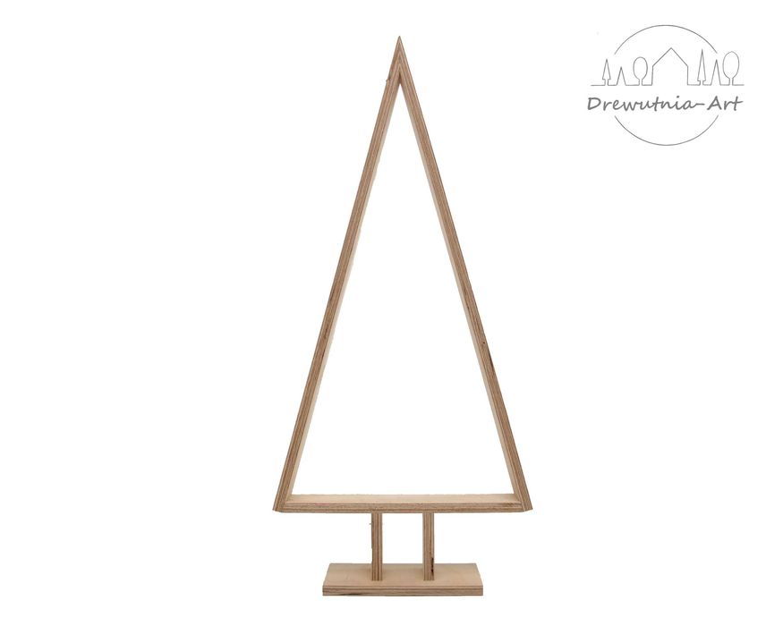 Choinka drewniana baza do ozdabiania wysokość 36 cm