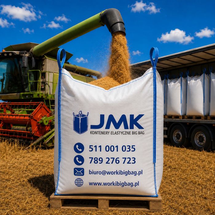 Worki big bag bagi na Zboze 500kg 750kg 1000kg 162cm bigbag z dostawa 24h