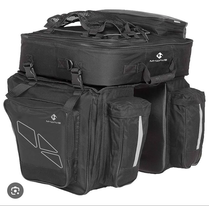 Sakwy rowerowe na bagażnik