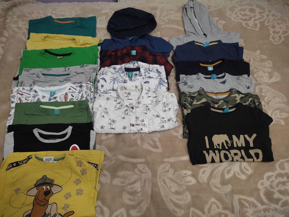 Paka ubrań dla chłopca r. 128