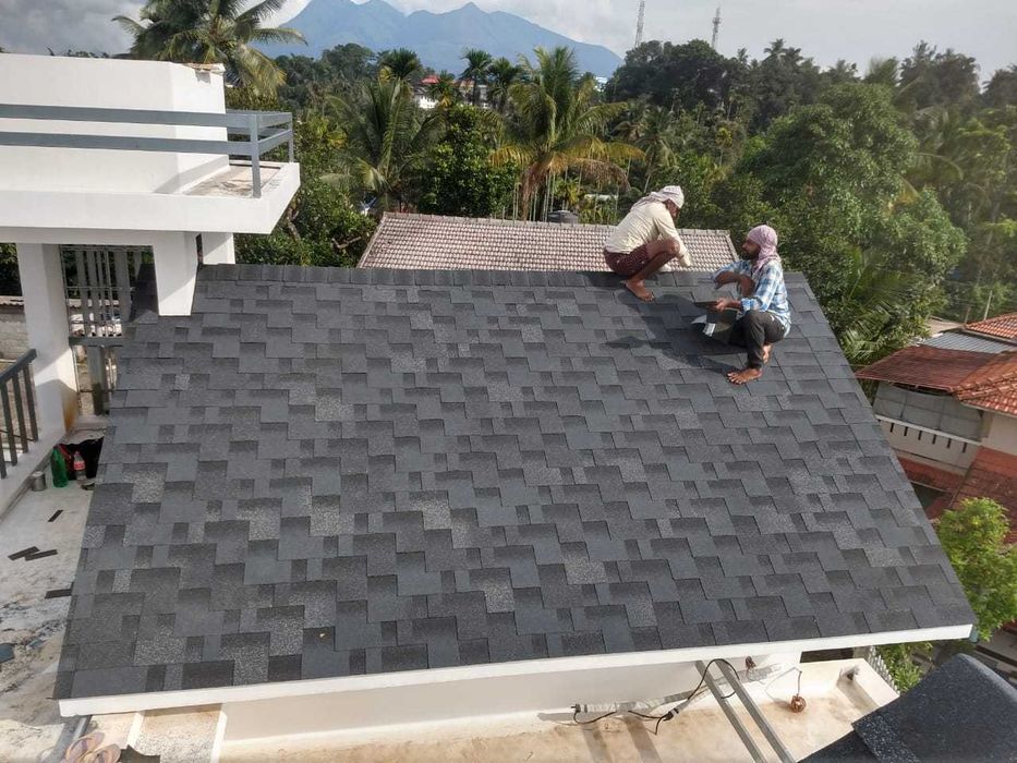 Покрівля, черепиця, вікна, водостоки, ліс, монтаж Є ВСЕ.