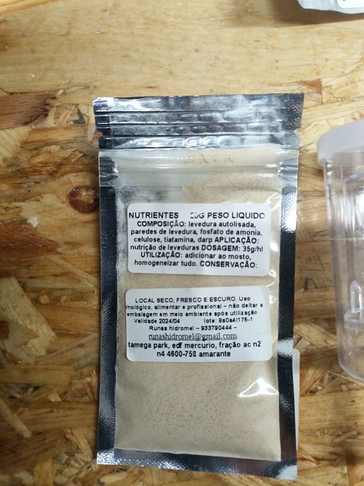 Leveduras ou nutrientes